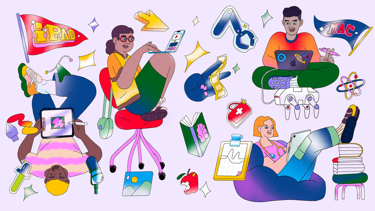 College students head to campus with Mac and iPad