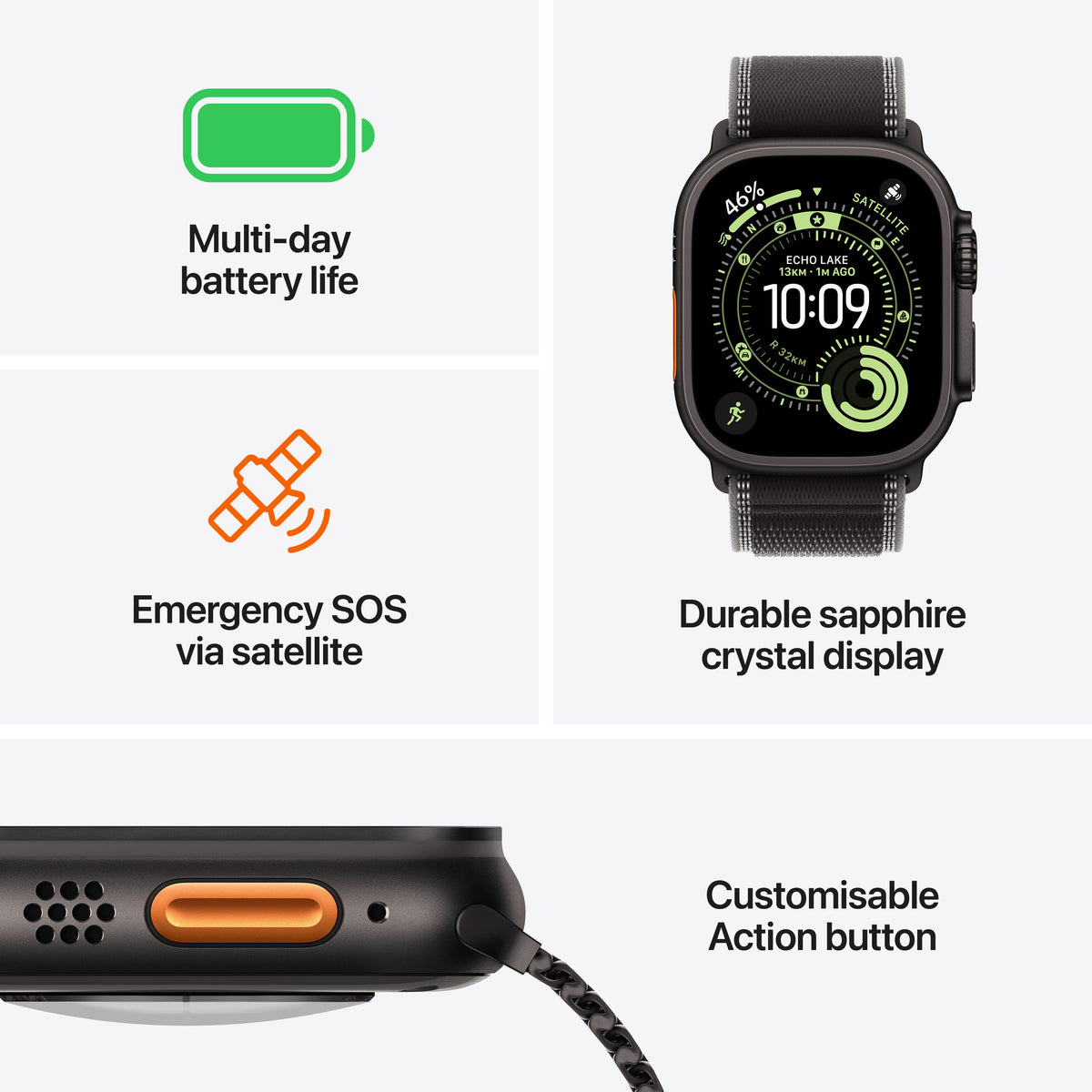 Apple Watch Ultra 3 with Alpine Loop