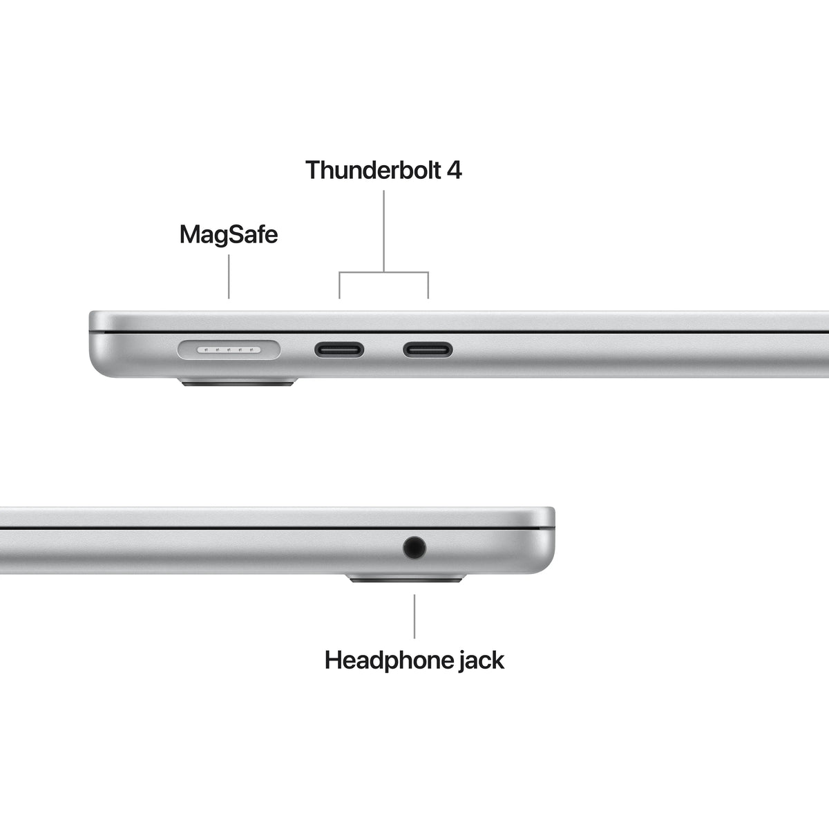 13-inch MacBook Air: Apple M4 chip with 10-core CPU and 10-core GPU.